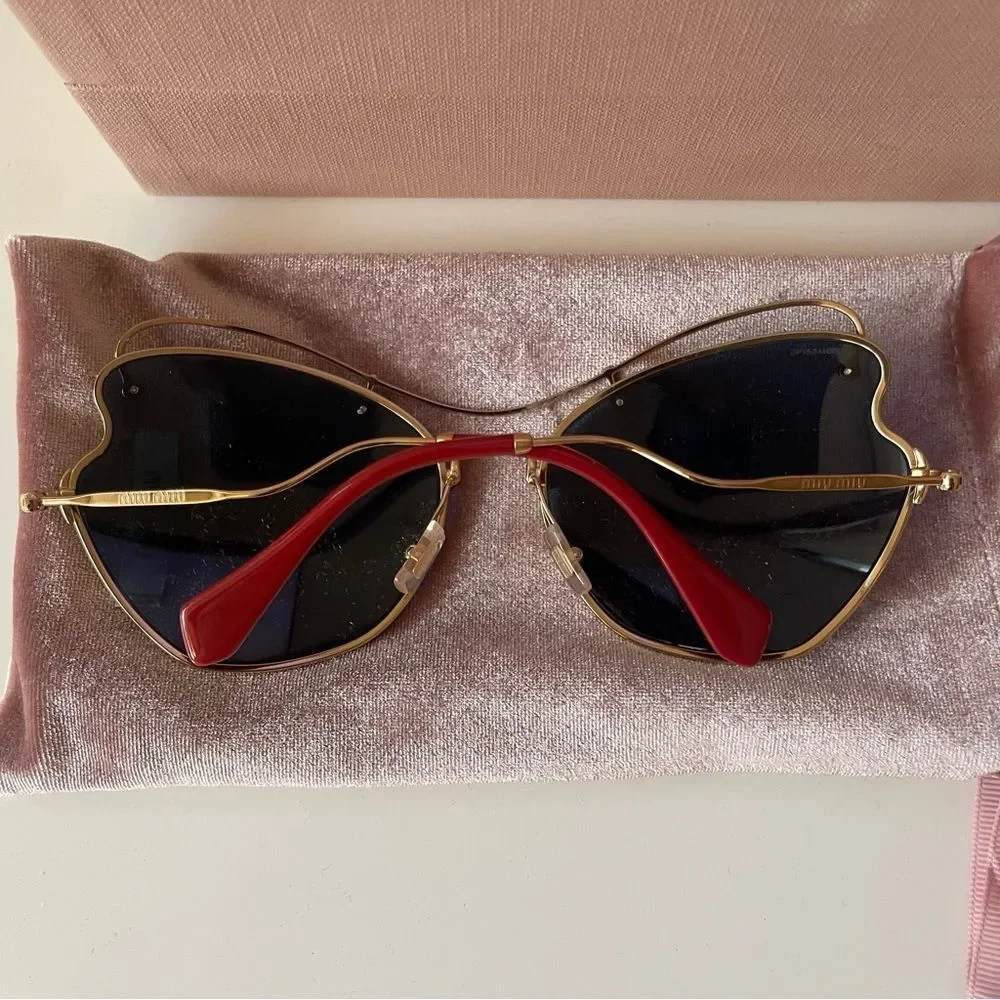 MIU MIU large aviator‎ sunglasses